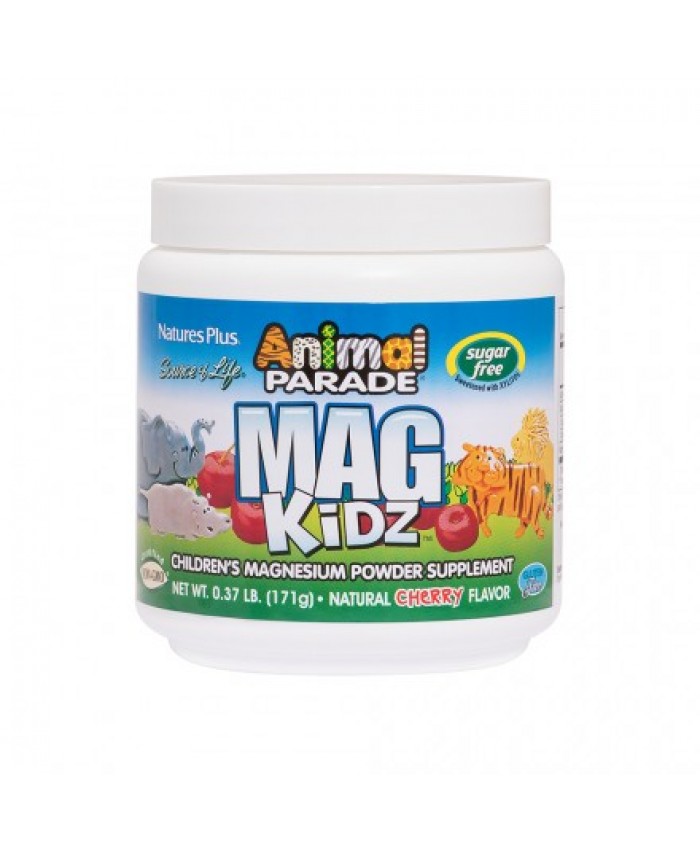 Nature's Plus Animal Parade Mag Kidz Powder 144gr Κεράσι